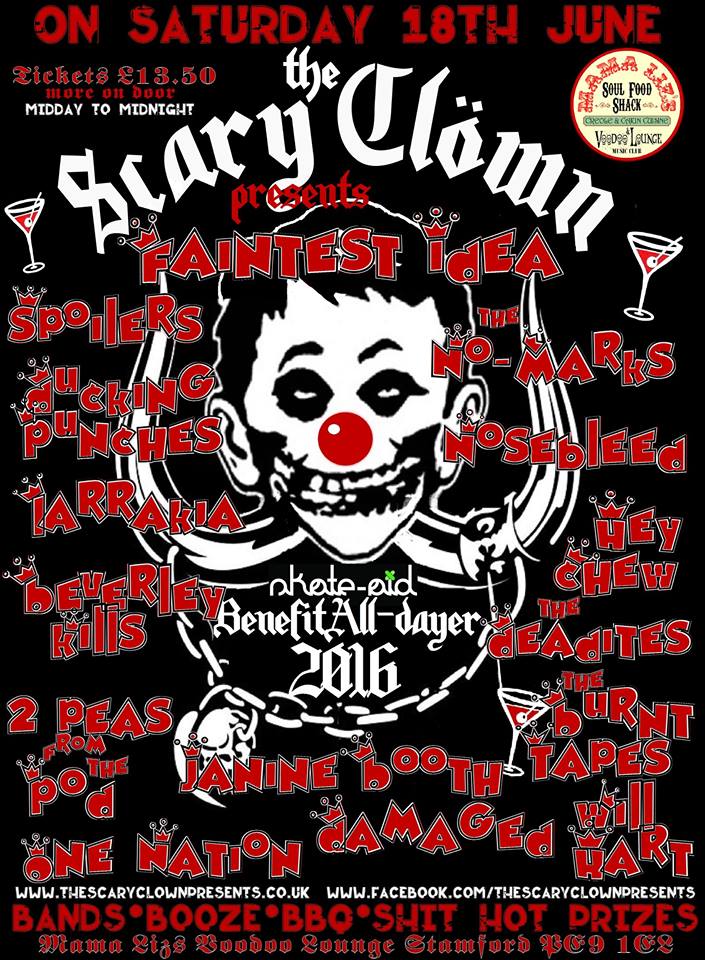 scary clown all dayer 2016 final
