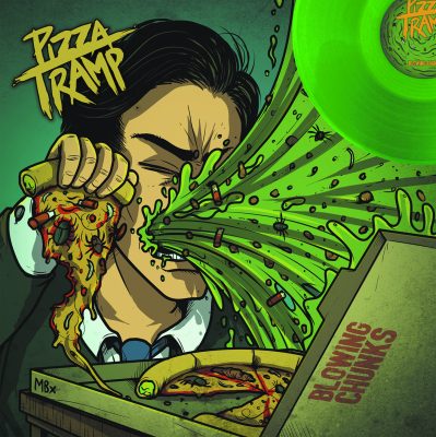 Pizza Tramp blowing chunks