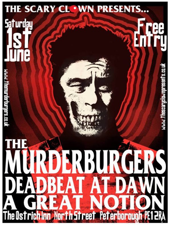 murderburgers in Peterborough1st june 2019