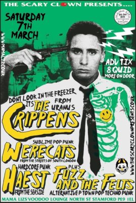 7th march 2020 The Crippens n Werecats