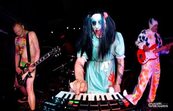 The Crippens band scary clown gig