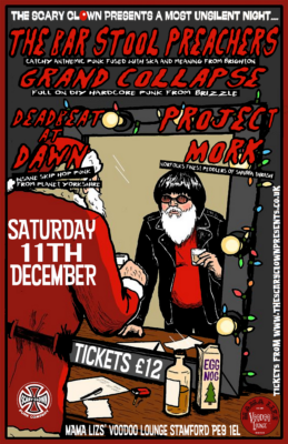 Barstool Preachers xmas gig poster