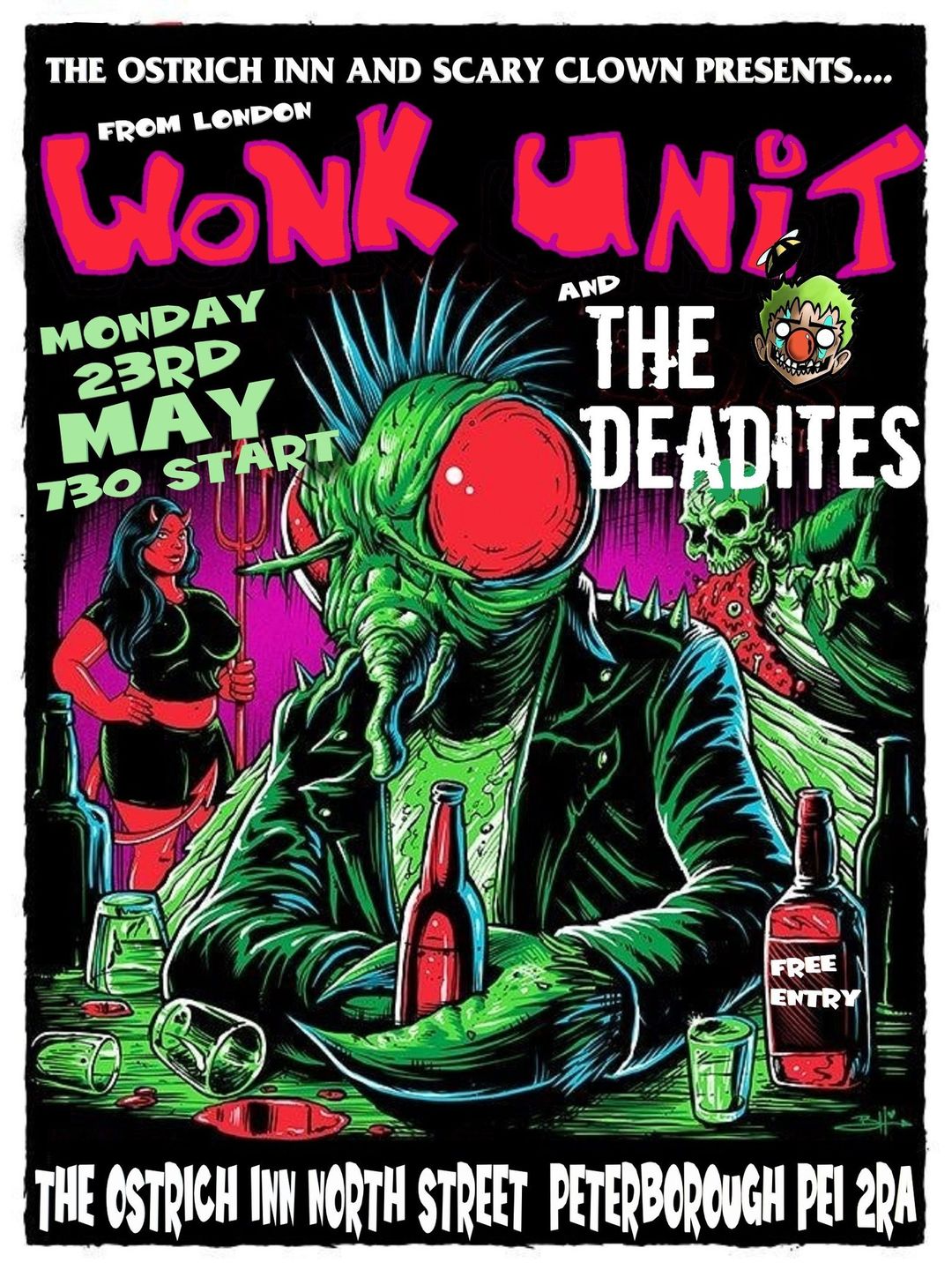 final poster wonk unit and deadites