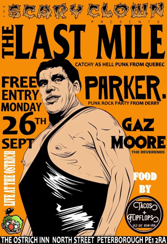 The Last Mile and Parker gig, Peterborough
