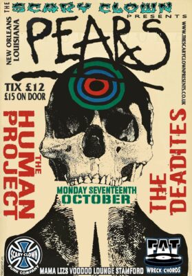 Pears gig poster