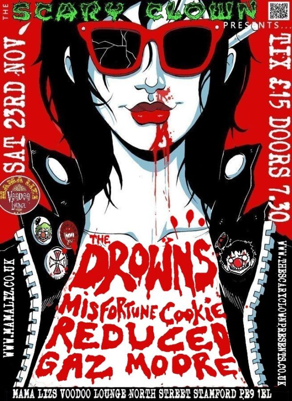 The Drowns gig Stamford 2024